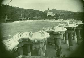 Park Güell, 1915- 1925. © Jorge Venini. Arxiu Fotogràfic de Barcelona