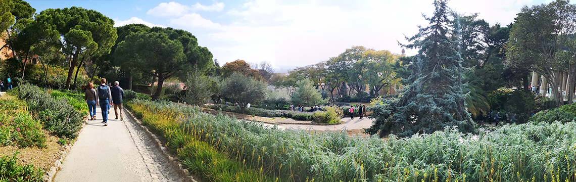 Els Jardins d'Àustria del Park Güell