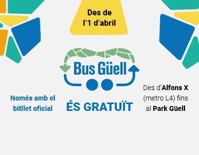 BUS GÜELL : 1 d'abril, Nou Servei de llançadora directa. BUS GÜELL : 1 d'abril, Nou Servei de llançadora directa.
