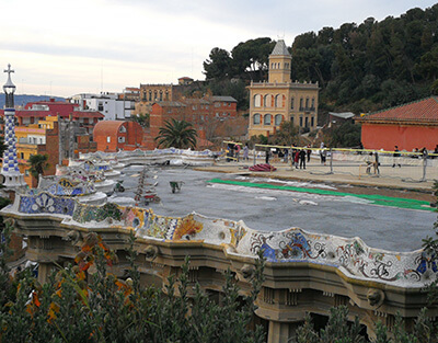 Cobriment de les voltes de la plaça de la natura Cobriment de les voltes de la plaça de la natura