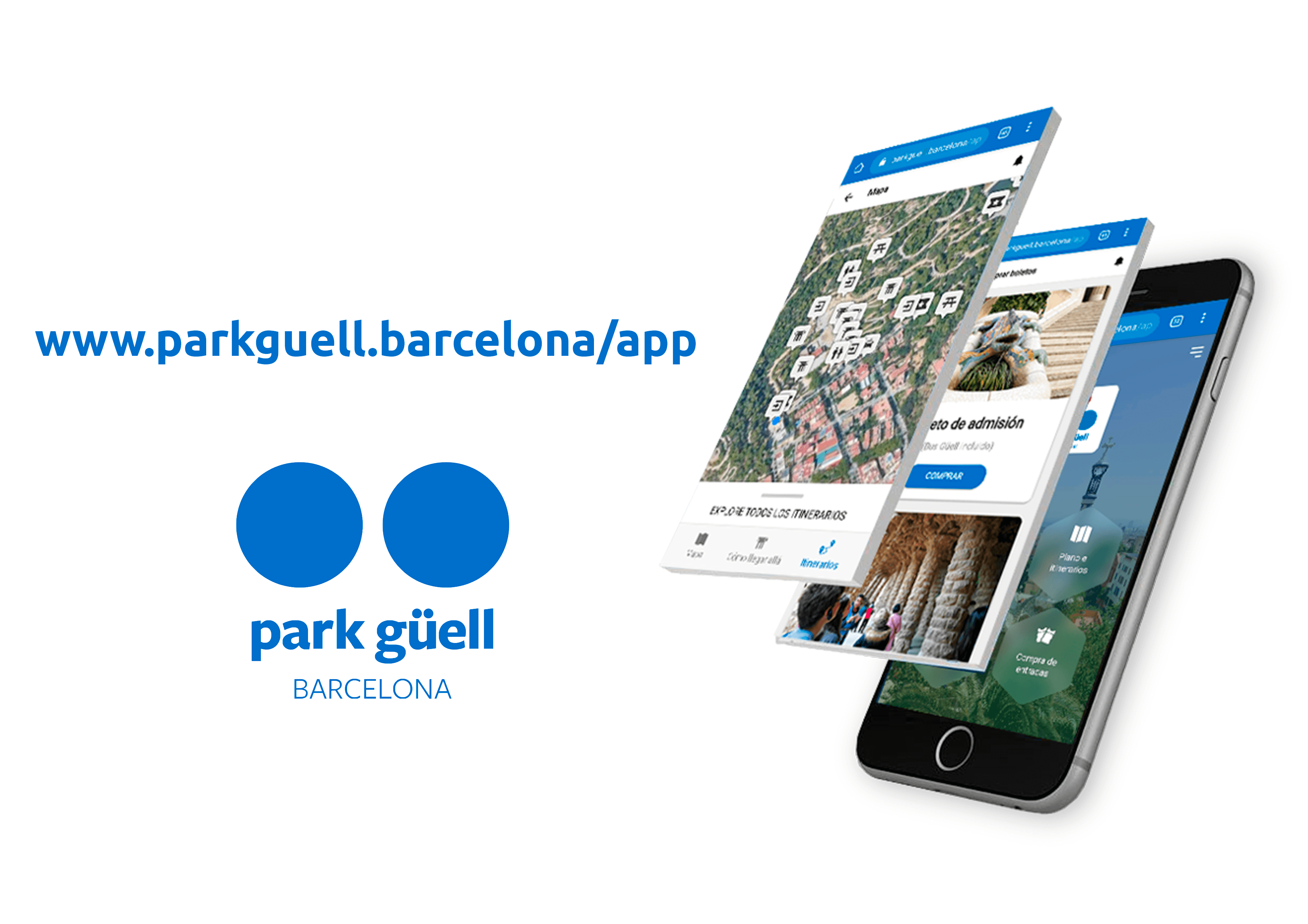 Get the new application of Park Güell!