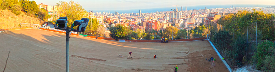 Campo de fútbol del centro deportivo municipal del Carmel