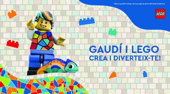 GAUDÍ  I LEGO CREA I DIVERTEIX-TE!